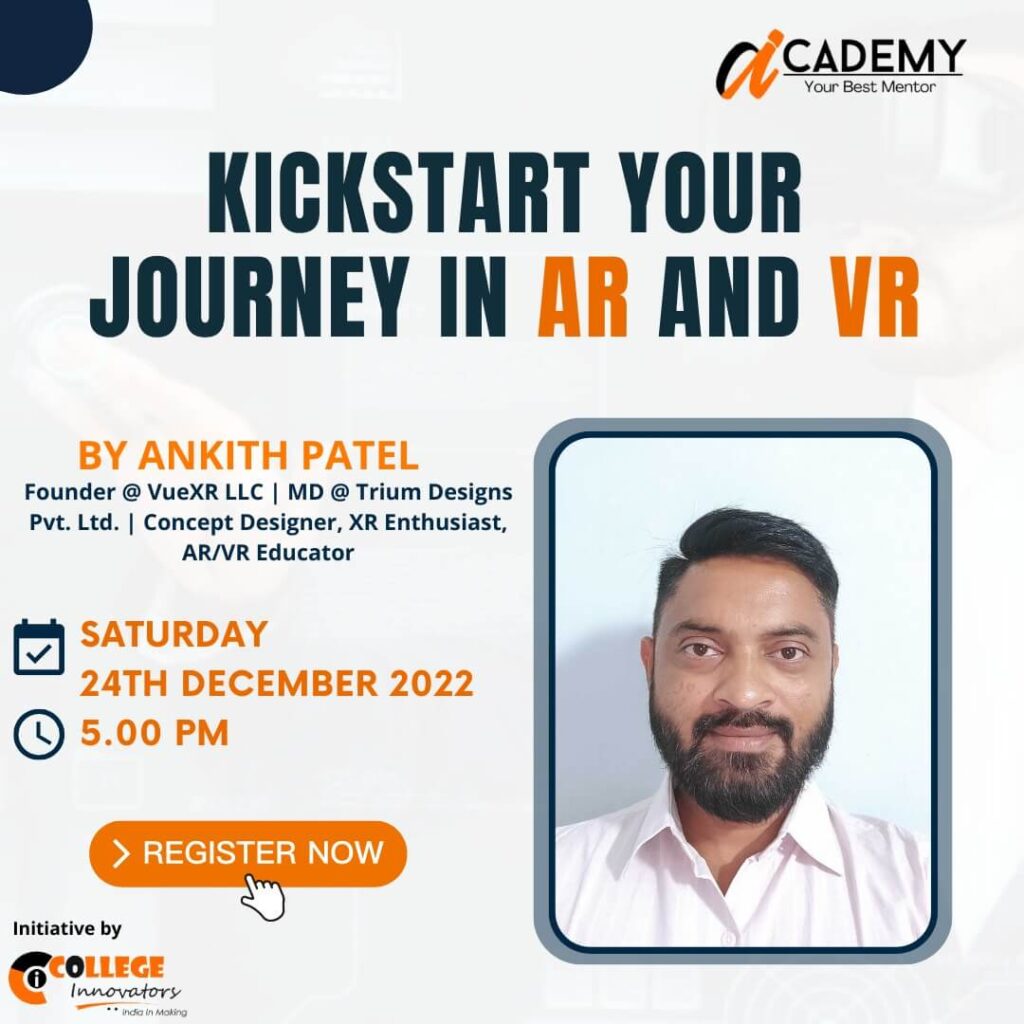 KICKSTART YOUR JOURNEY IN AR AND VR